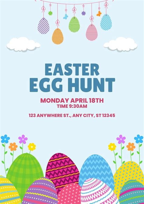Free and customizable easter templates .